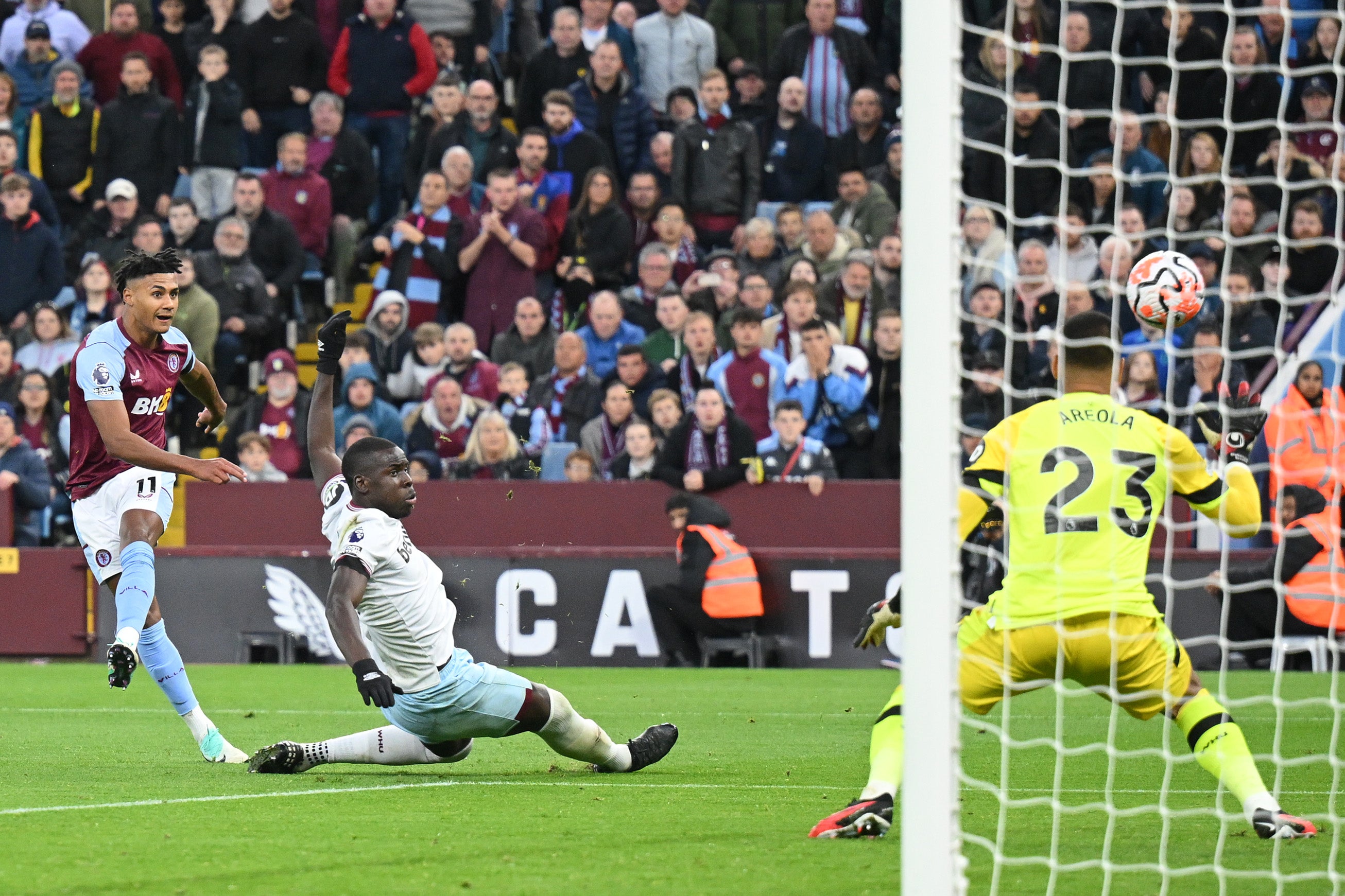 Aston Villa go two points off top as Ollie Watkins strike downs